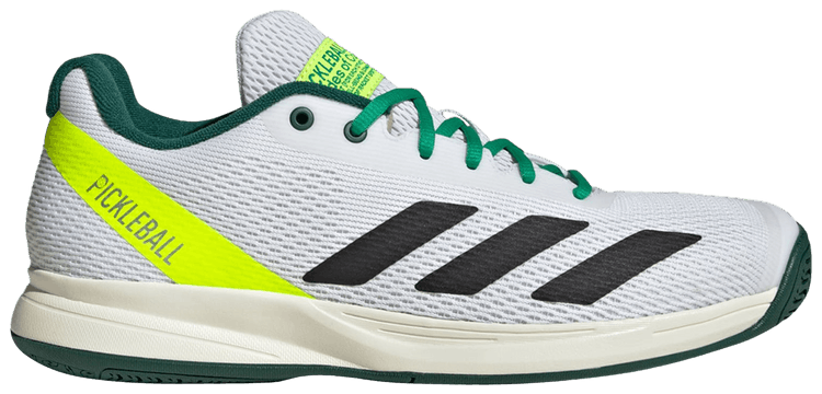 Adidas Pickleball White Black Collegiate Green