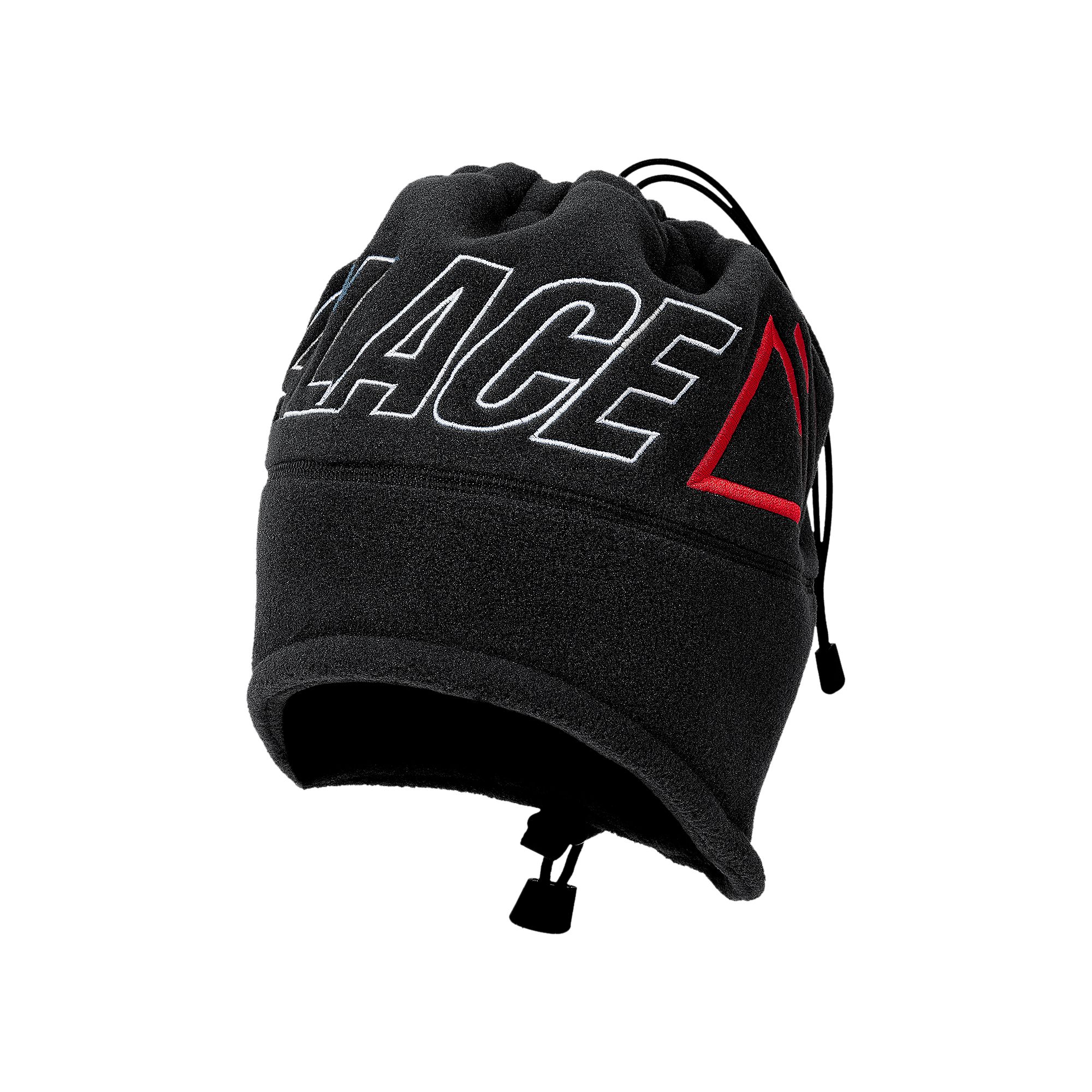 Pre-owned Palace Polartec Gaiter Beanie 'black' | Men's Size L/xl