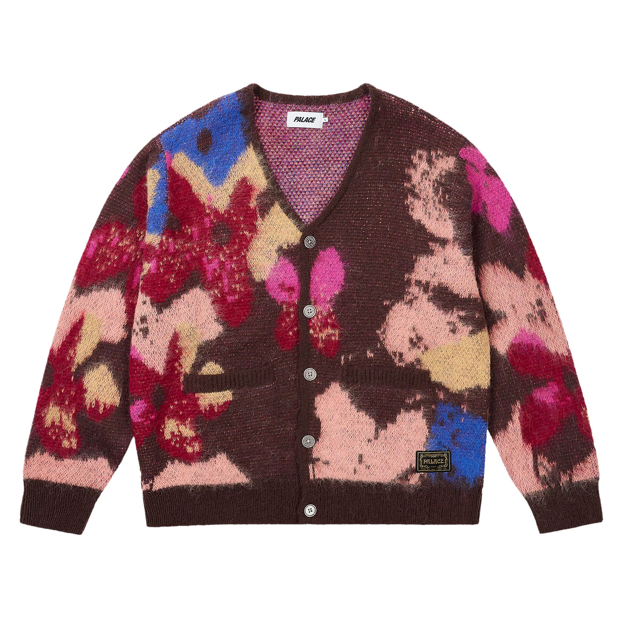 Pre-owned Palace Hairy Flower Knit 'bright' | Multi-color | Men's Size L
