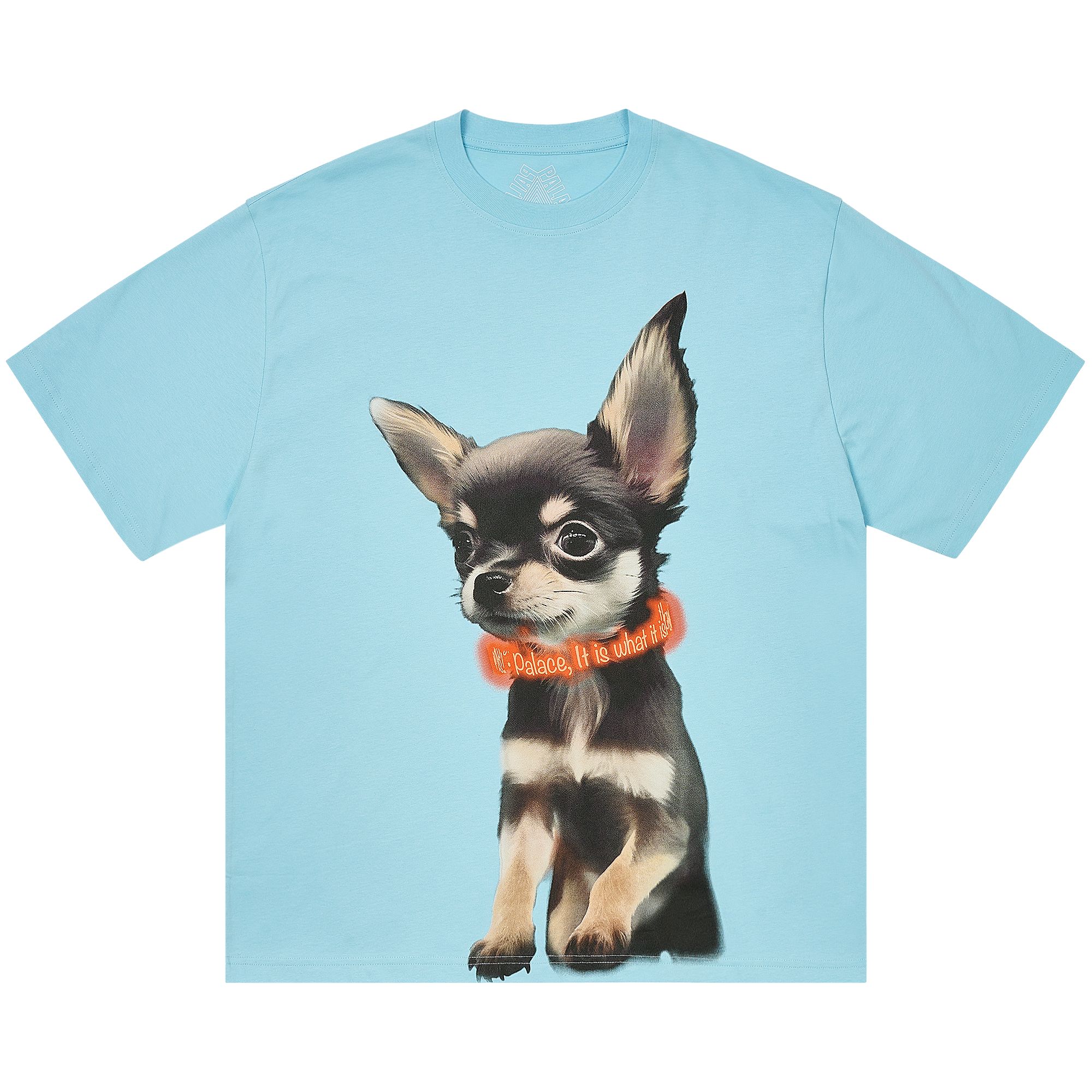 Pre-owned Palace Yappy T-shirt 'skyline Blue' | Men's Size L