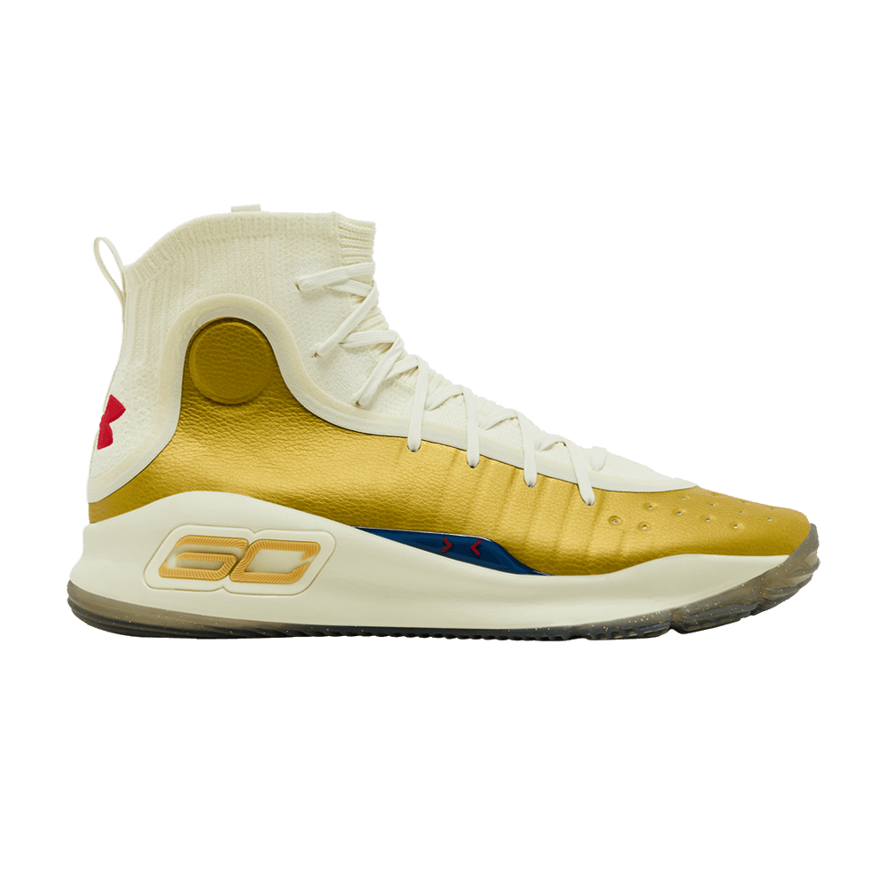 under armour basketball shoes white and gold