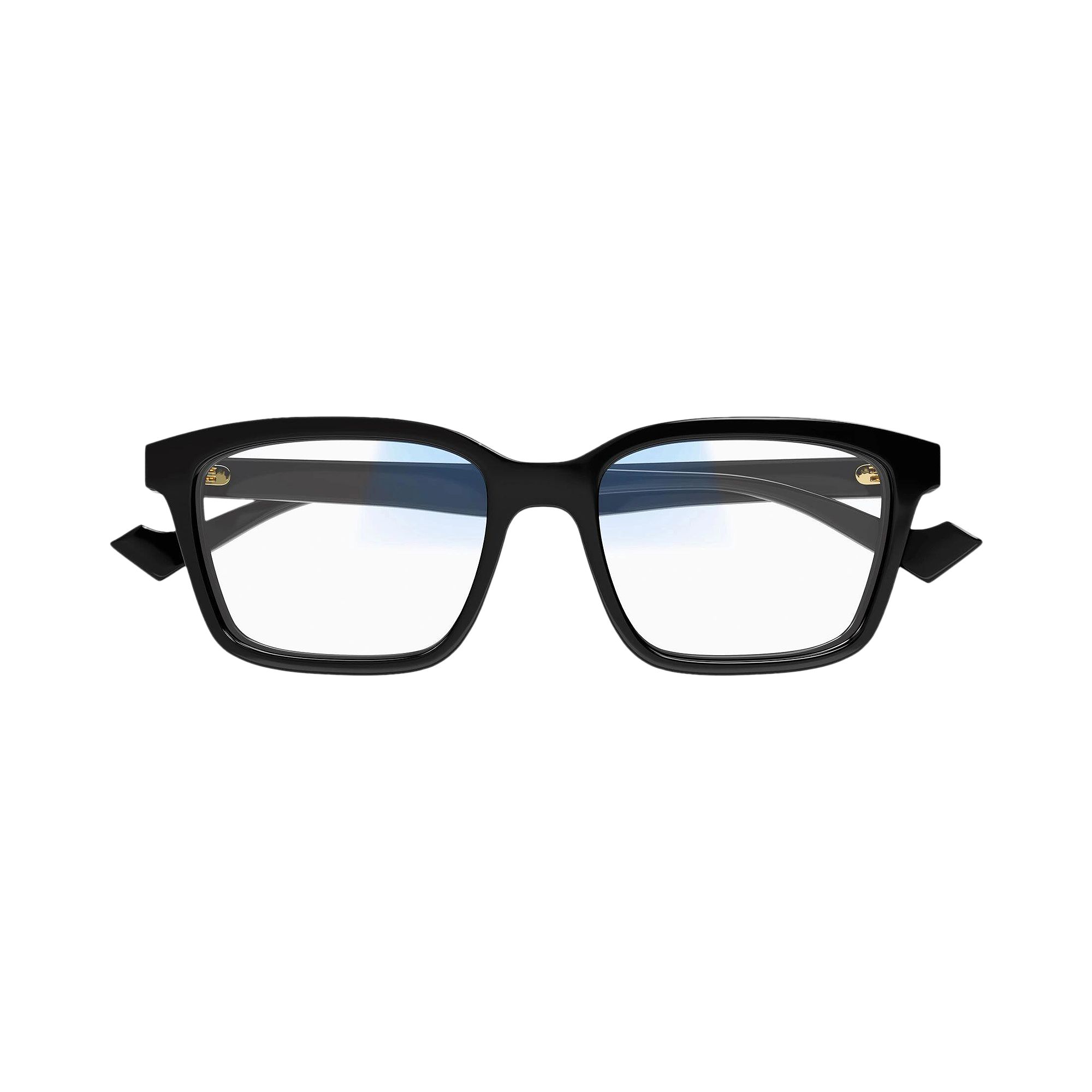 Pre-owned Gucci Square Glasses 'black/transparent' | Men's Size Onesize