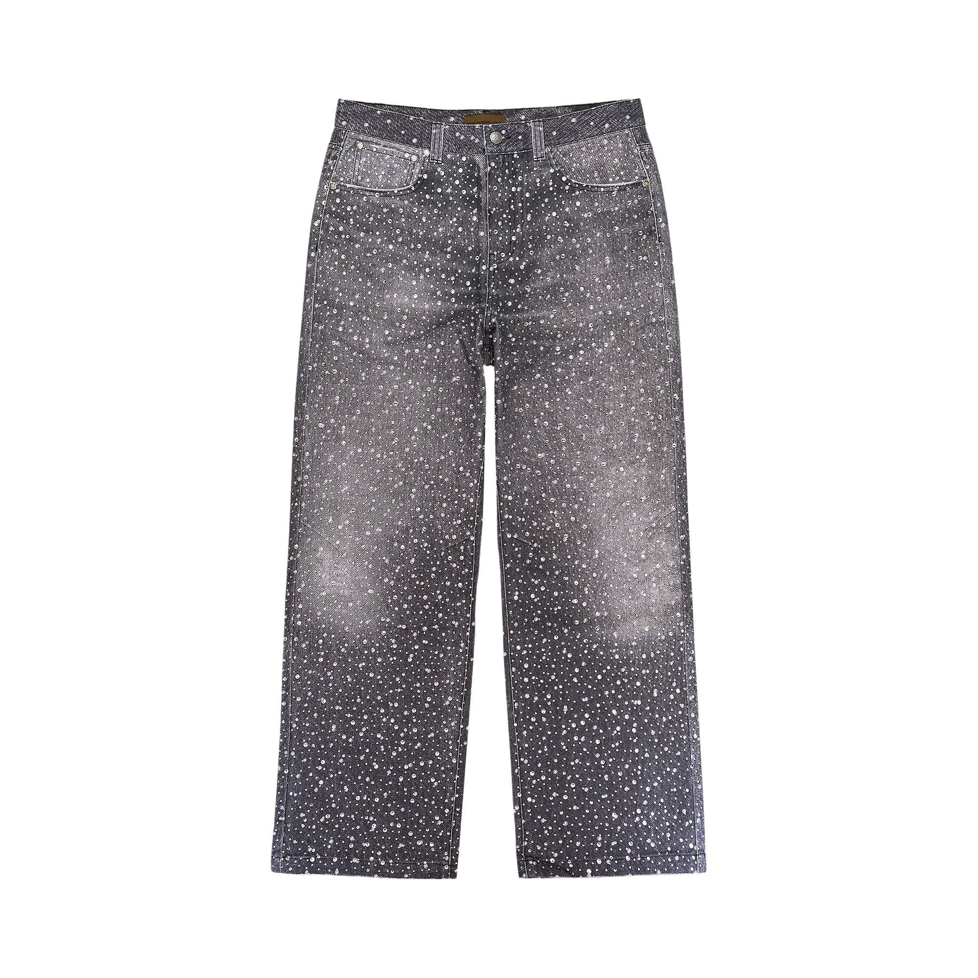 Pre-owned Birth Of Royal Child Diamond Denim Straight-fit Jeans 'black' | Men's Size Xs