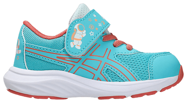 Asics Contend 9 TS School Yard Energy Aqua Papaya