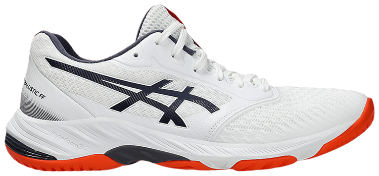 Asics Netburner Ballistic FF 3 White Indigo Fog