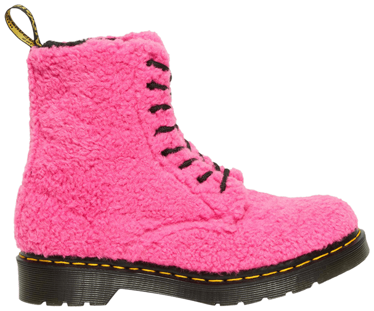 Dr Martens Wmns 1460 Pascal Faux Shearling Boot Pink