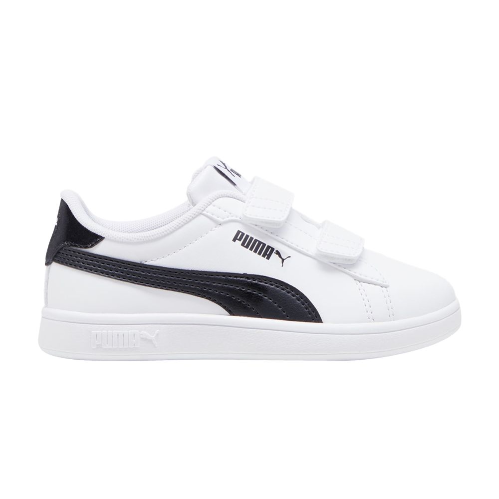 Puma Smash 3.0 Little Kid 'Nightkeeper - White Black' | Kid's Size 11 - 397992-01
