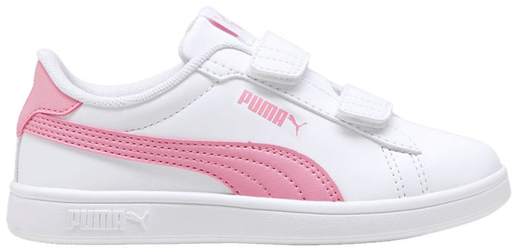 Puma Smash 30 Little Kid Nightkeeper   White Pink