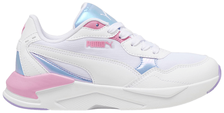 Puma X Ray Speed Lite Jr Bouncy Sky   White Lavender Alert