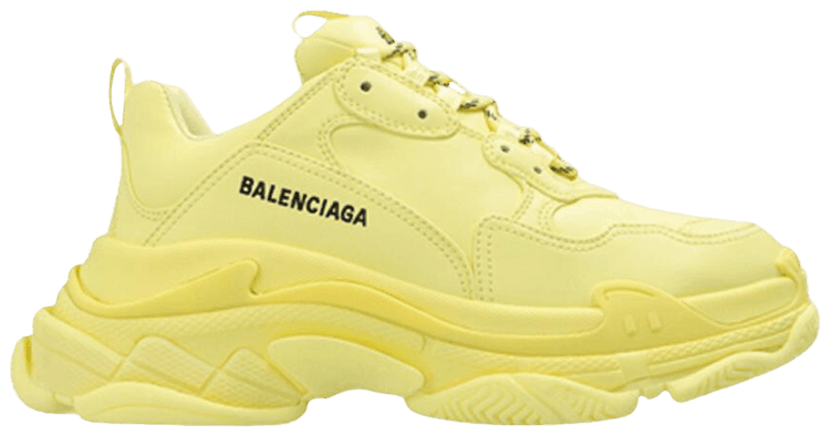 Balenciaga Triple S Sneaker Light Yellow