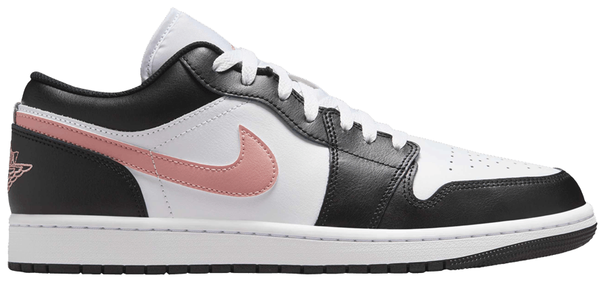 Air Jordan 1 Low Black Rust Pink