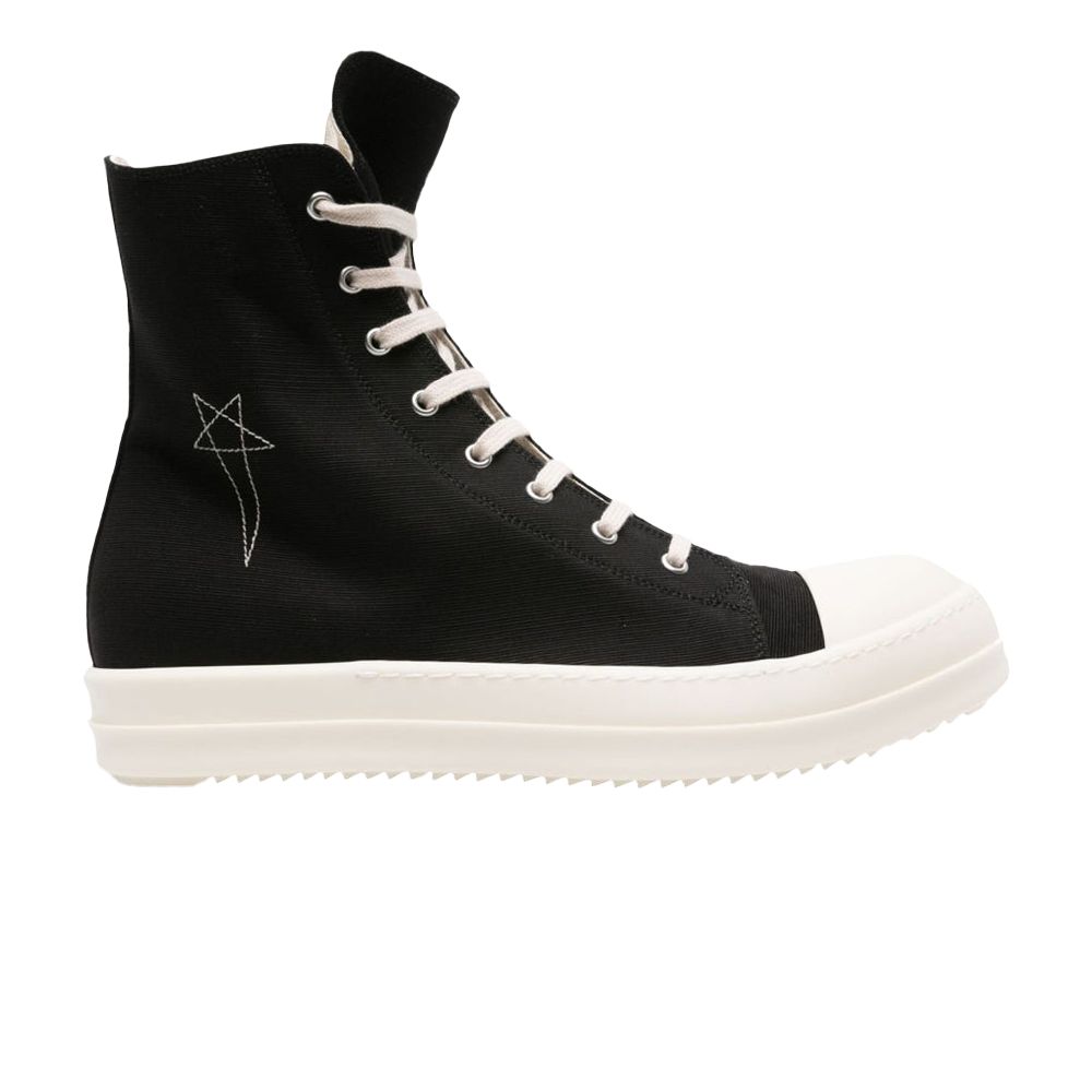 Pre-owned Rick Owens Wmns Drkshdw Hollywood Pentagram High 'black Milk' | Women's Size 37