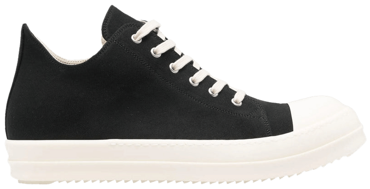 Rick Owens Wmns DRKSHDW Hollywood Low Black Milk