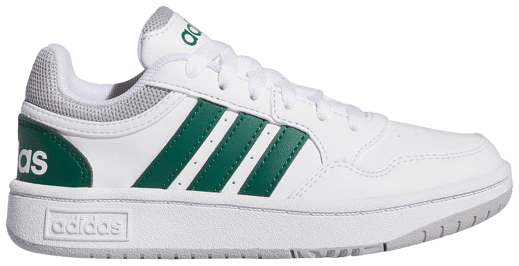 Adidas Hoops K White Collegiate Green