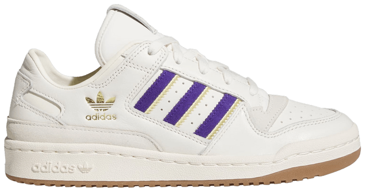 adidas Wmns Forum Low CL White Collegiate Purple