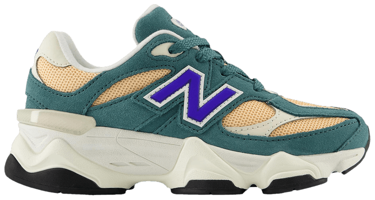 New Balance 9060 Little Kid New Spruce Peach Blossom