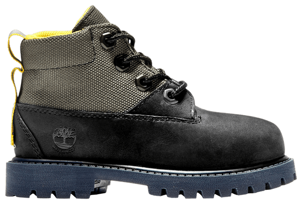 Timberland 6 Inch Treadlight Waterproof Rebotl Toddler Black Grey