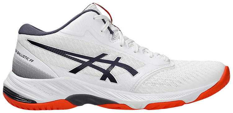 Asics Netburner Ballistic FF MT 3 White Indigo Fog