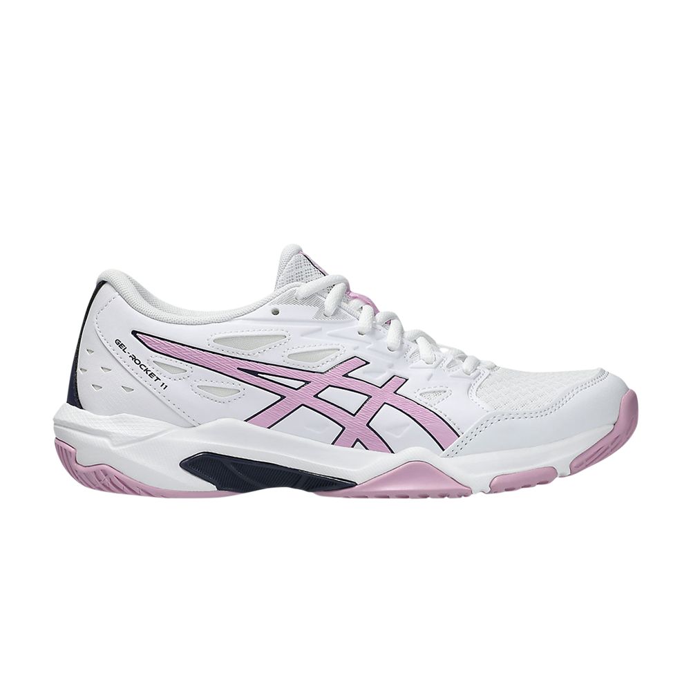 Pre-owned Asics Wmns Gel Rocket 11 'white Light Ube' | Women's Size 9