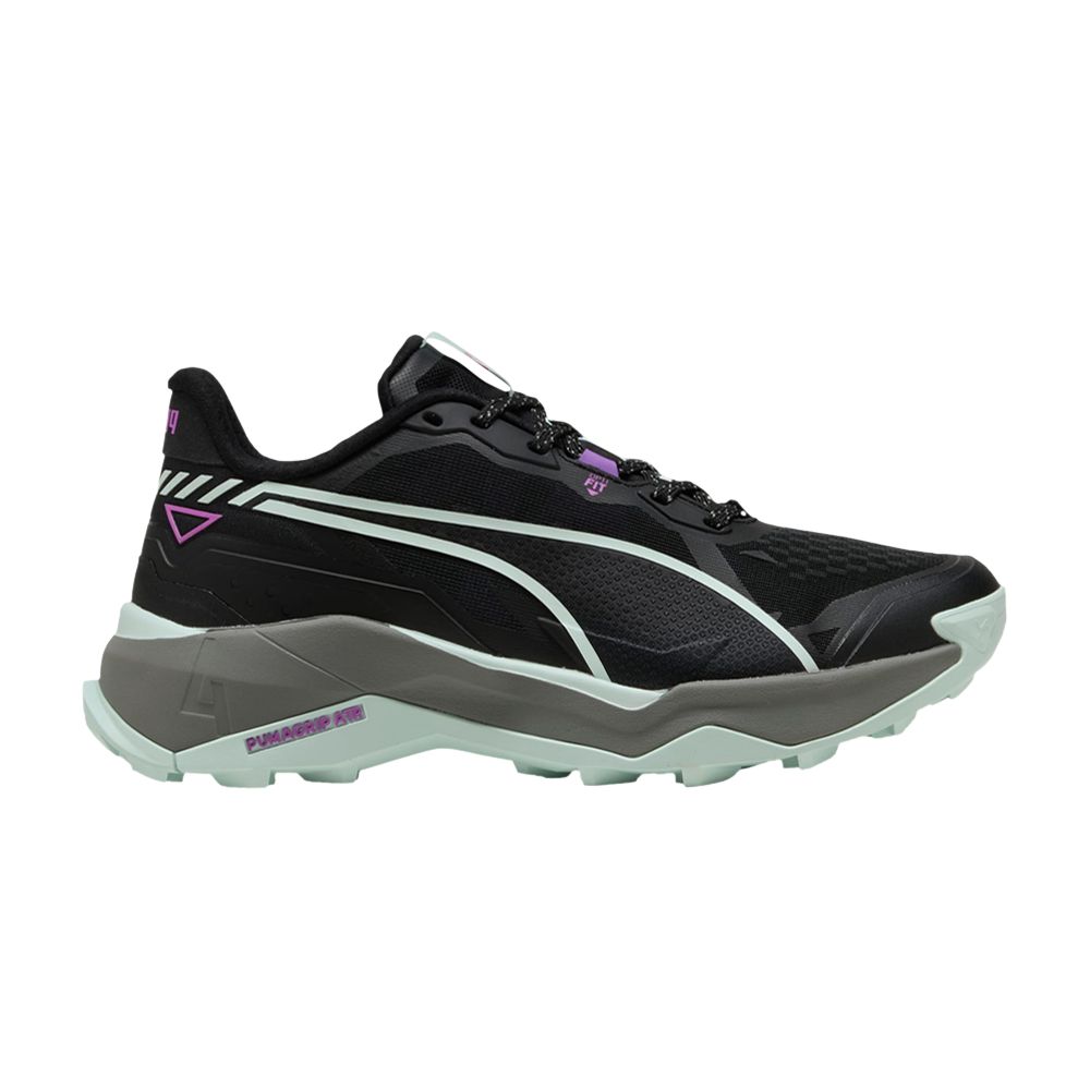 Puma Wmns Explore Nitro 2 'Black Peaceful Blue' | Women's Size 10 - 310079-06