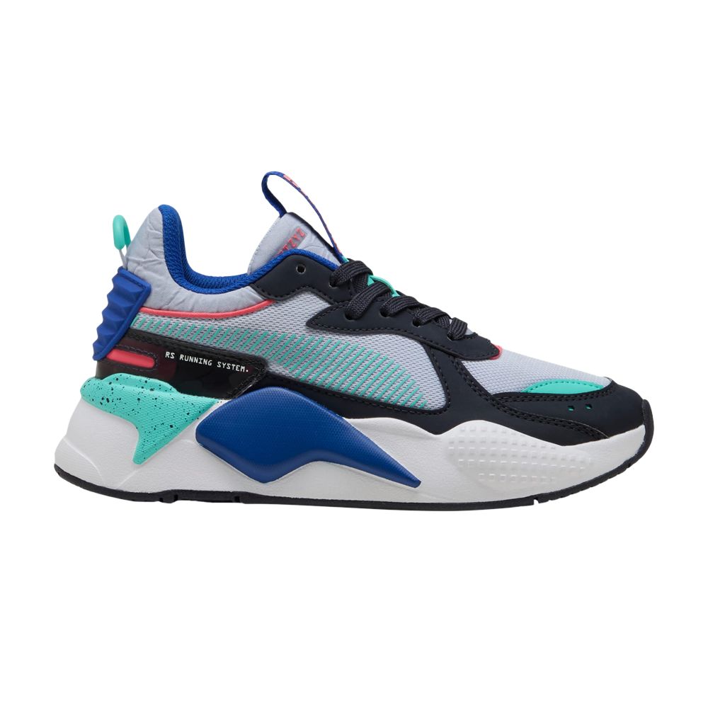Pre-owned Puma Rs-x Big Kid 'parachute Landing' | Blue | Kid's Size 5.5