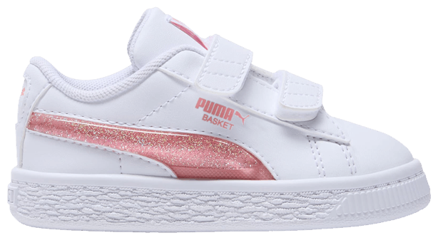 Puma Basket Toddler Glitter
