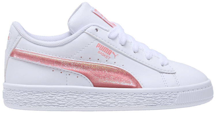 Puma Basket Little Kid Glitter