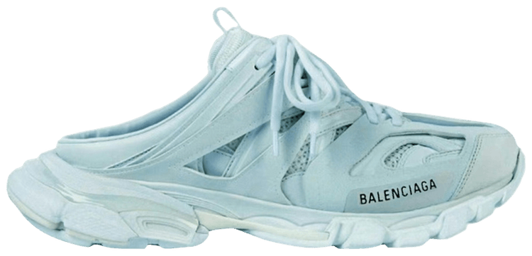 Balenciaga Track Mule Light Blue Black