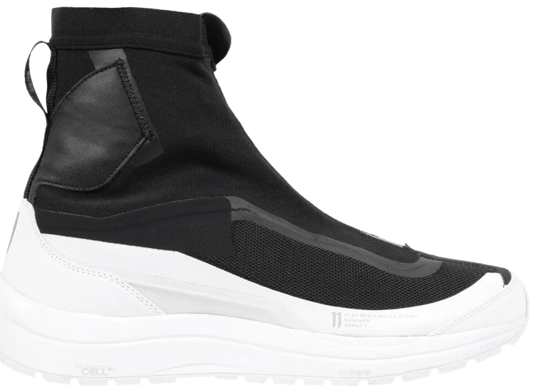 11 By Boris Bidjan Saberi x Salomon Bamba 2 High Black White