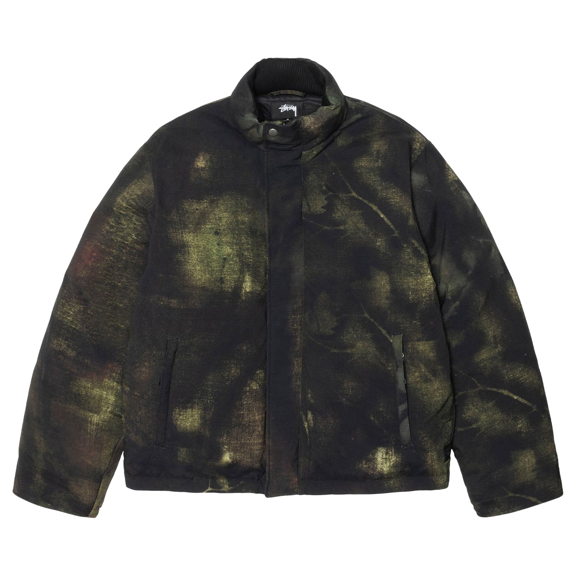 Pre-owned Stussy Short Down Jacket 'fortine' | Green | Men's Size M