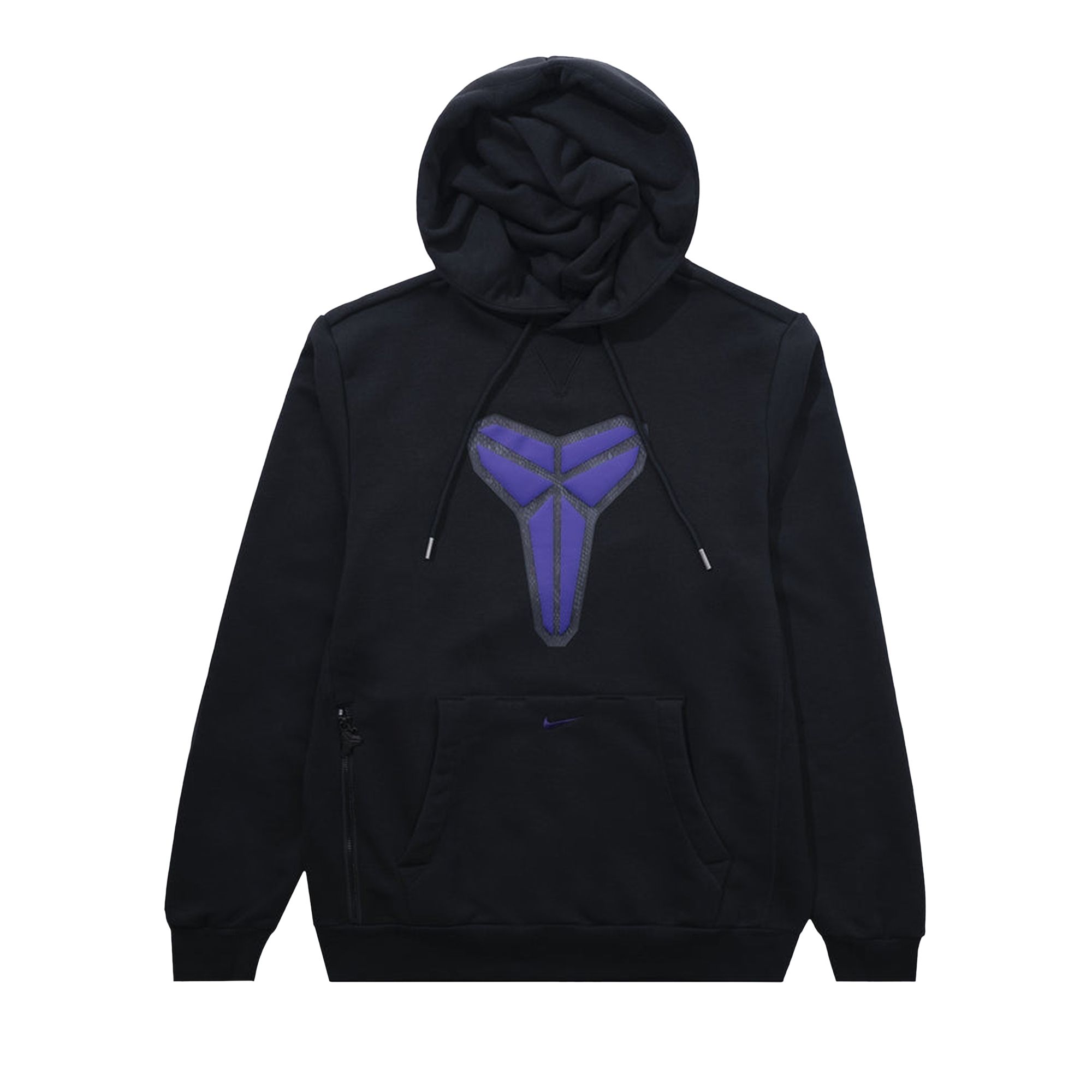 Pre-owned Nike Kobe Dri-fit Standard Issue Pullover Basketball Hoodie 'black/field Purple' | Men's Size Xxl