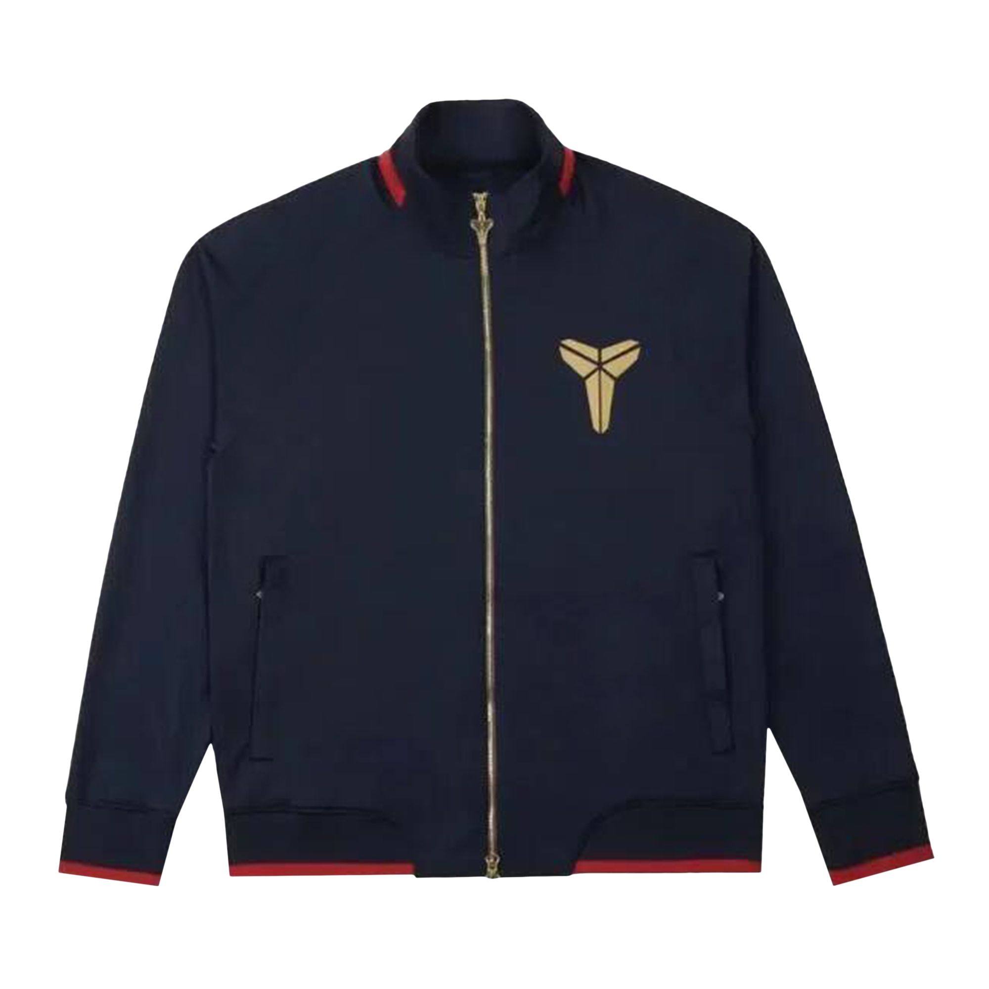 Pre-owned Nike Kobe Dri-fit Basketball Jacket 'dark Obsidian/jersey Gold' | Blue | Men's Size Xl