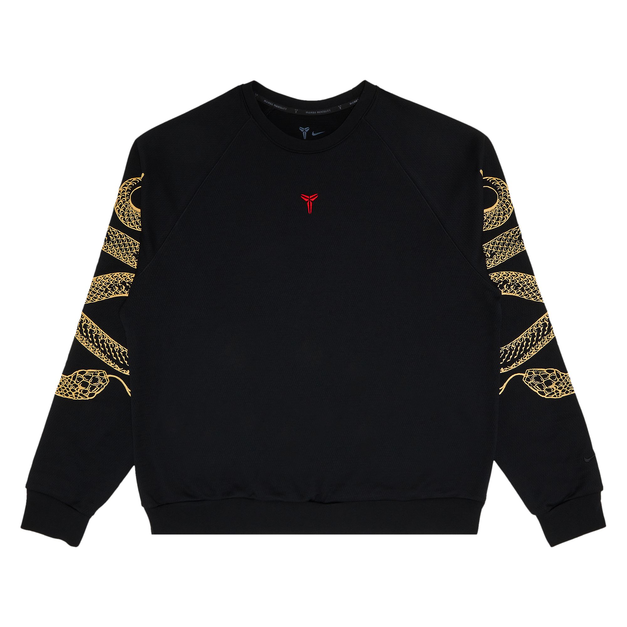 Pre-owned Nike X Kobe Year Of Mamba Therma-fit Basketball Crewneck Sweatshirt 'black' | Men's Size M