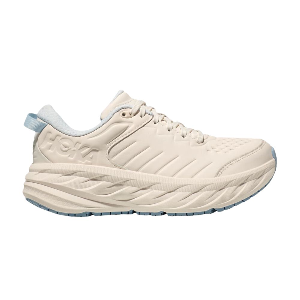 HOKA Bondi SR 'Alabaster Overcast' | Cream | Men's Size 10.5 - 1110520-ATRV