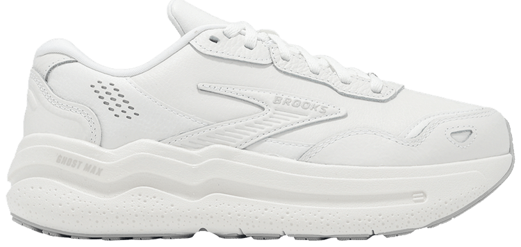 Brooks Wmns Ghost Max L Wide White
