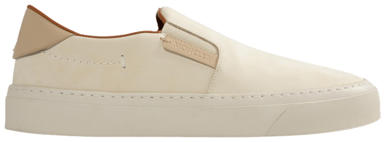 Moncler Monclub Slip On Cream