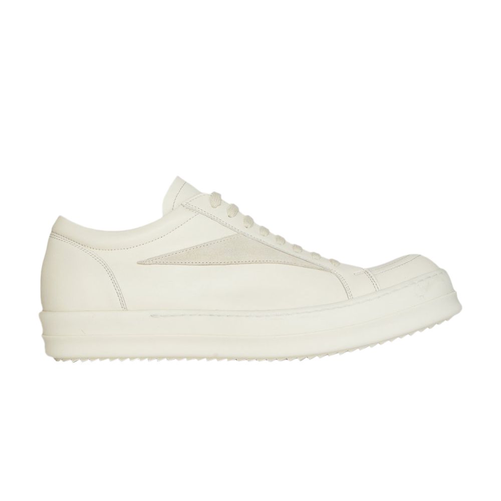 Pre-owned Rick Owens Hollywood Vintage Low 'milk' | Cream | Men's Size 40 In White
