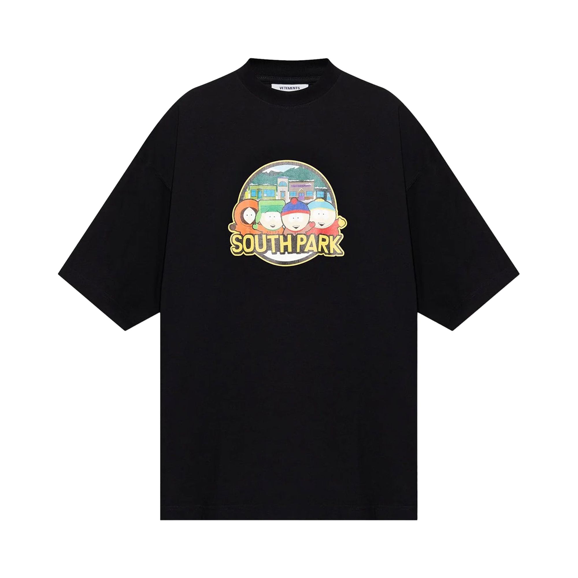Pre-owned Vetements South Park Oversized T-shirt 'black' | Men's Size L