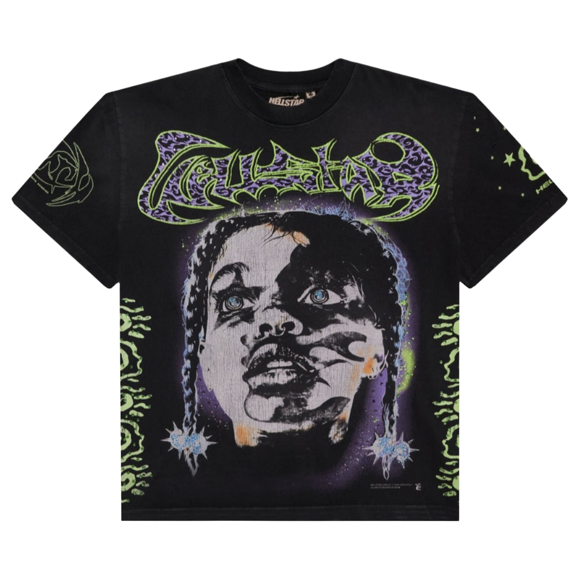 Pre-owned Hellstar Amen T-shirt 'black' | Men's Size Xs