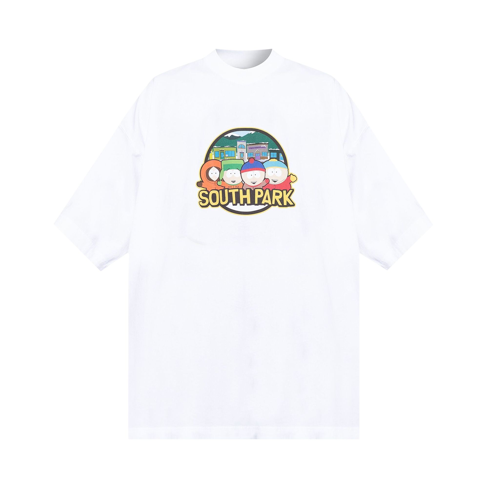 Pre-owned Vetements South Park Oversized T-shirt 'white' | Men's Size S