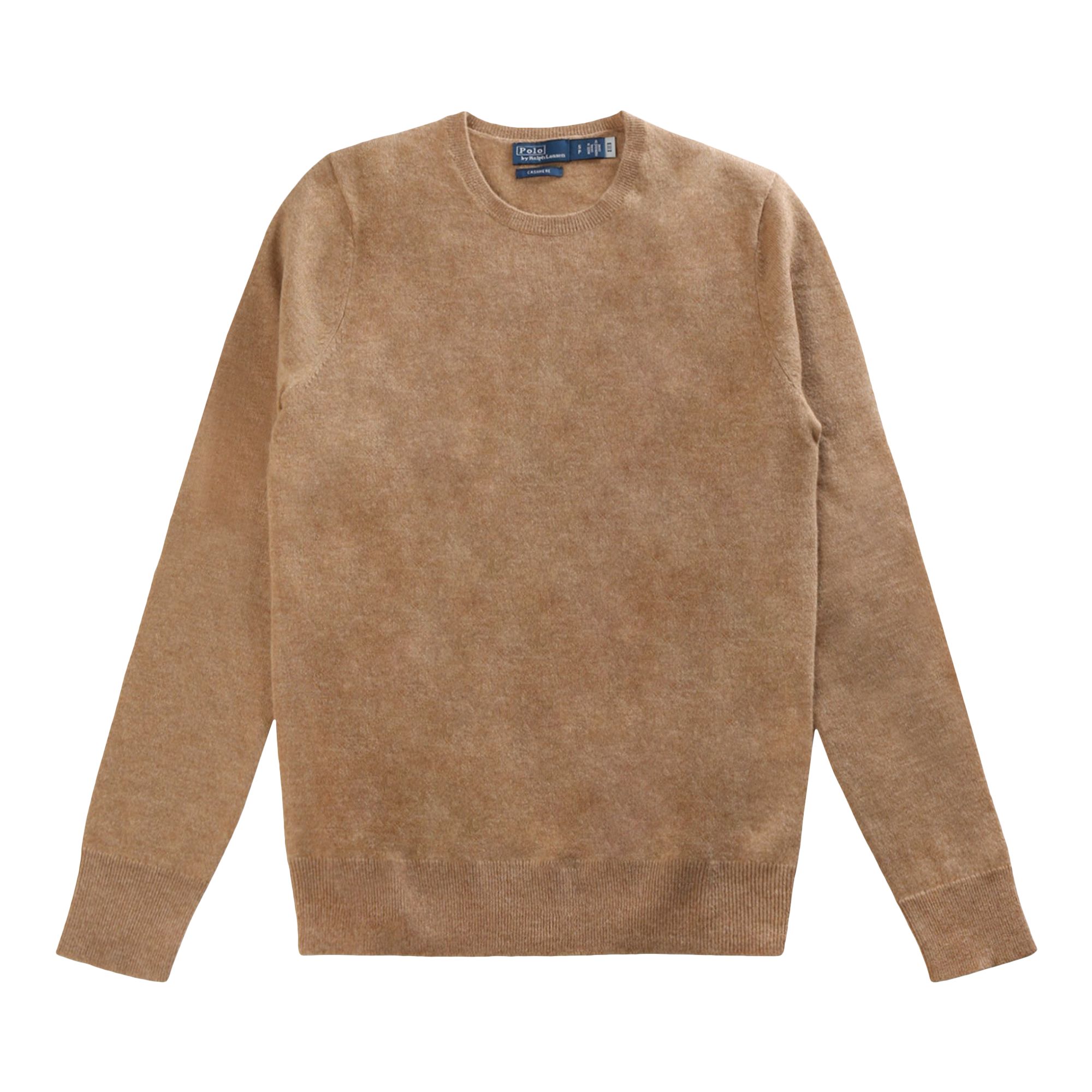 Pre-owned Polo Ralph Lauren Cashmere Long-sleeve Pullover 'camel Melange' | Tan | Women's Size S