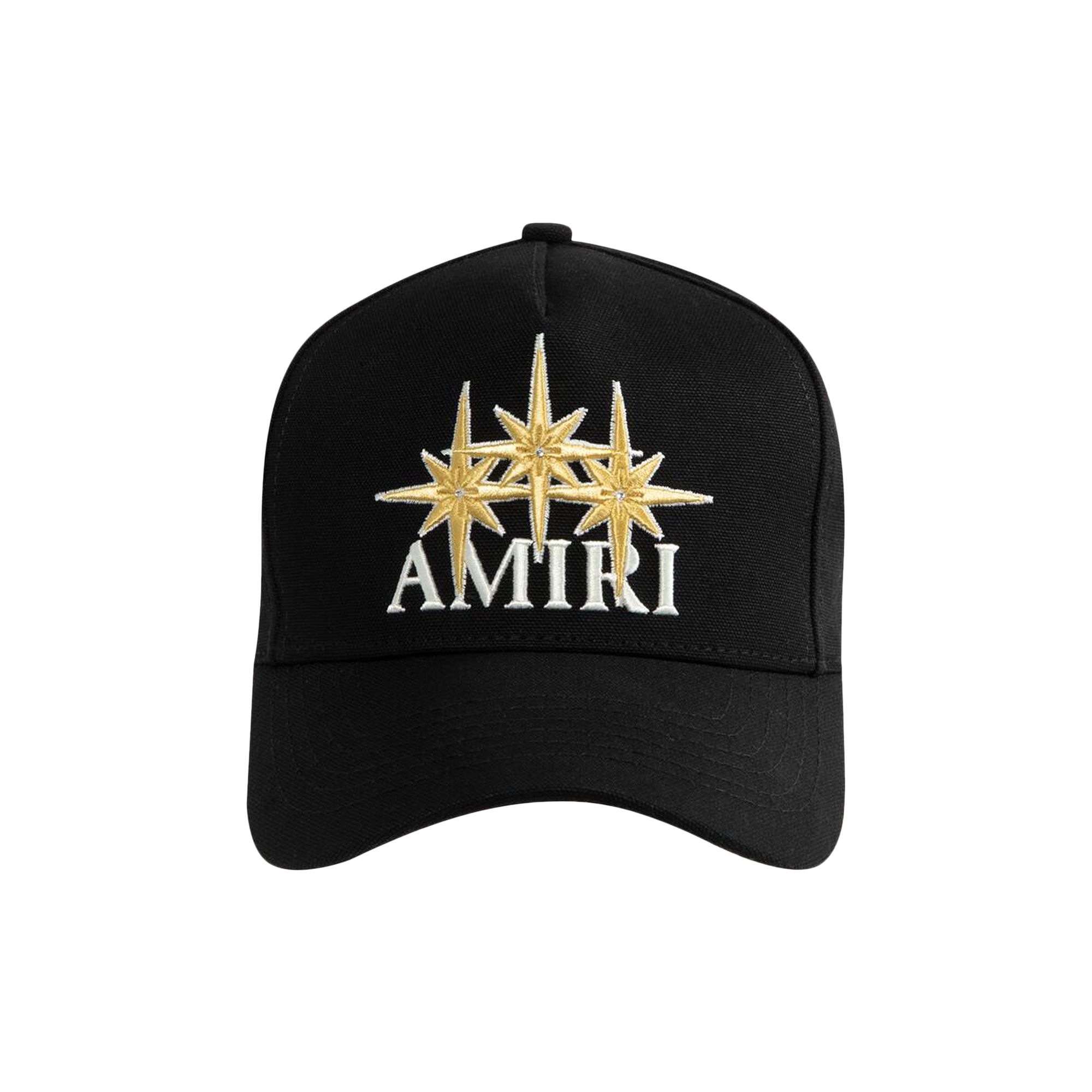 Pre-owned Amiri Starburst Canvas Hat 'black' | Men's Size Onesize