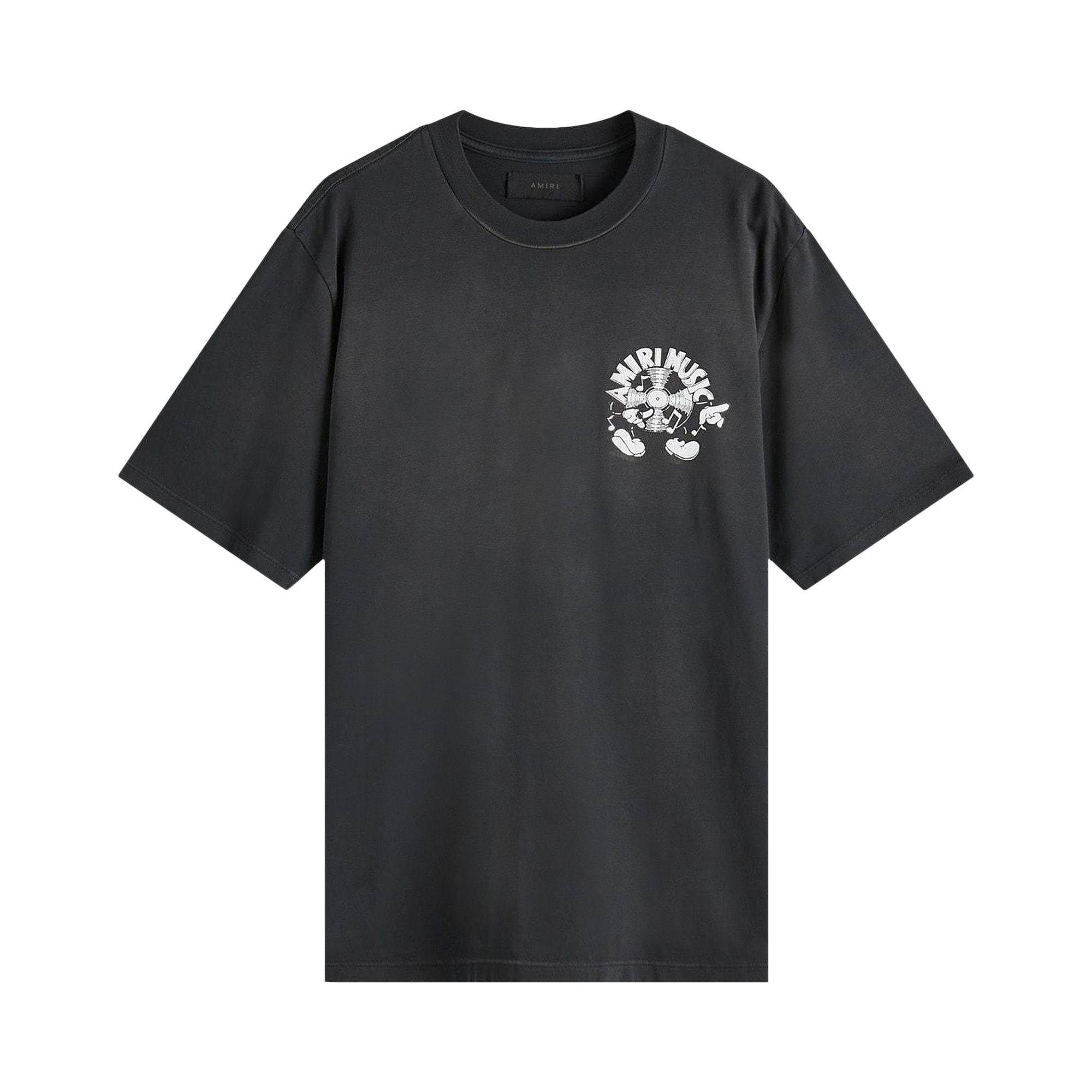 Pre-owned Amiri Music Record Tee 'black' | Men's Size L