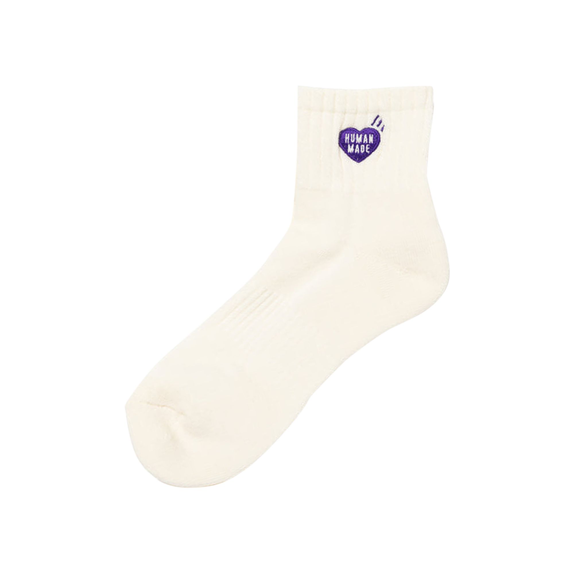 Pre-owned Human Made Pile Short Socks 'white' | Men's Size L