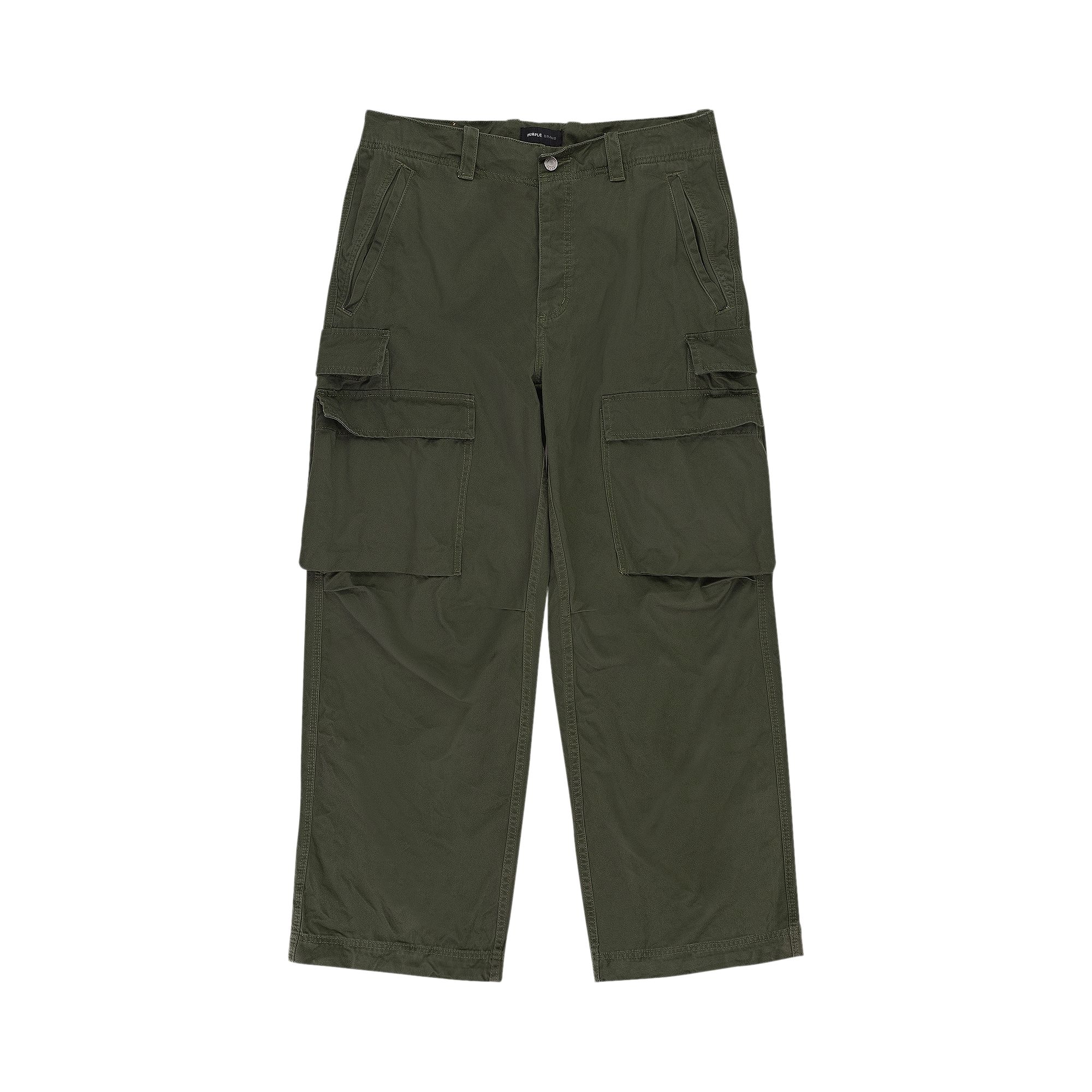 PURPLE BRAND Pre-owned Double Pocket Cargo Pants 'green' | Men's Size M