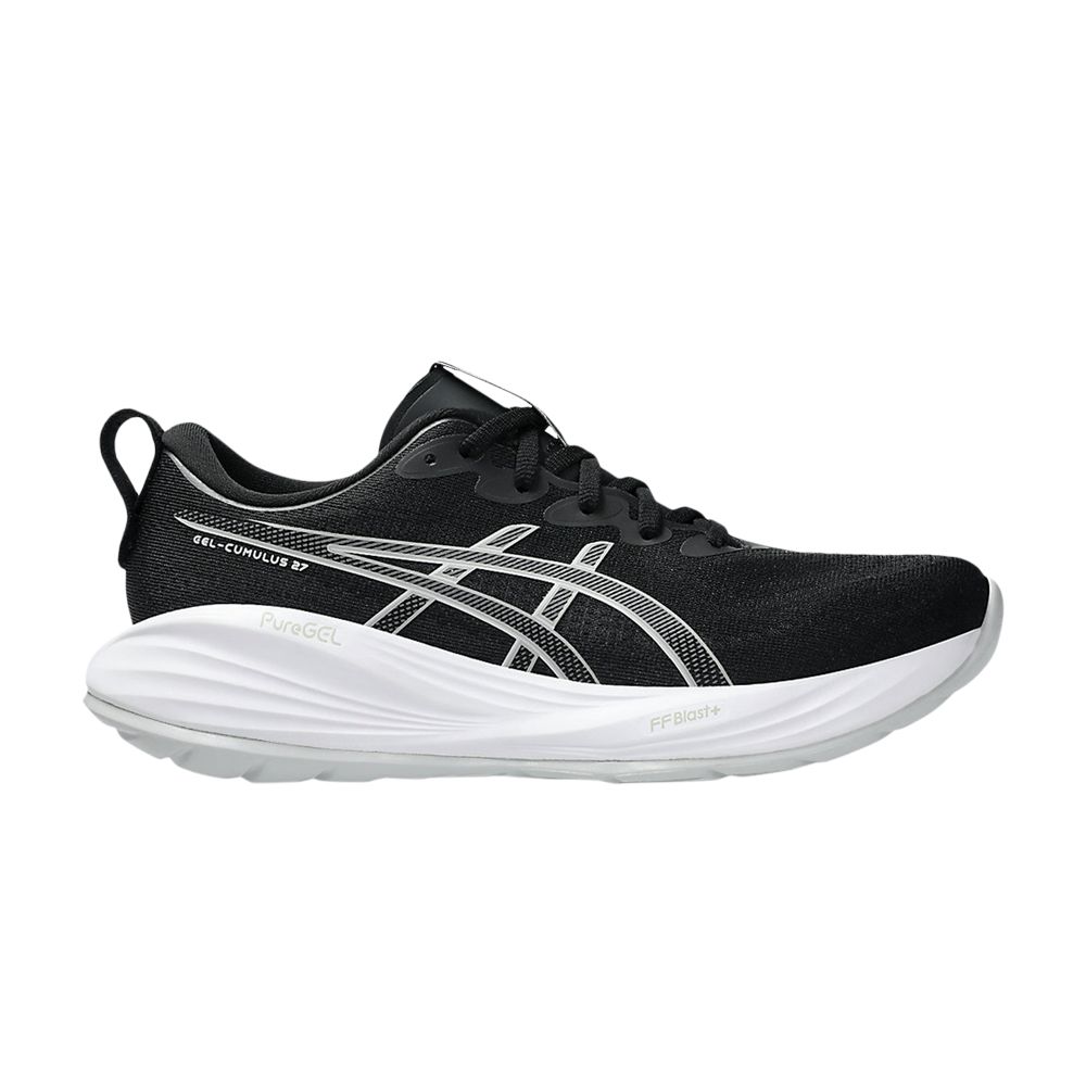 ASICS Wmns Gel Cumulus 27 Wide 'Black Concrete' | Women's Size 5.5 - 1012B773-002