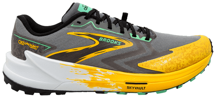 Brooks Catamount 3 Lemon Chrome Sedona Sage