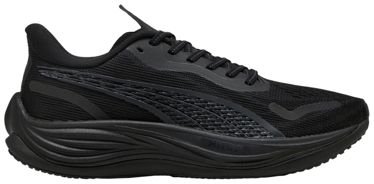 Puma Velocity Nitro 3 Black Flat Dark Grey