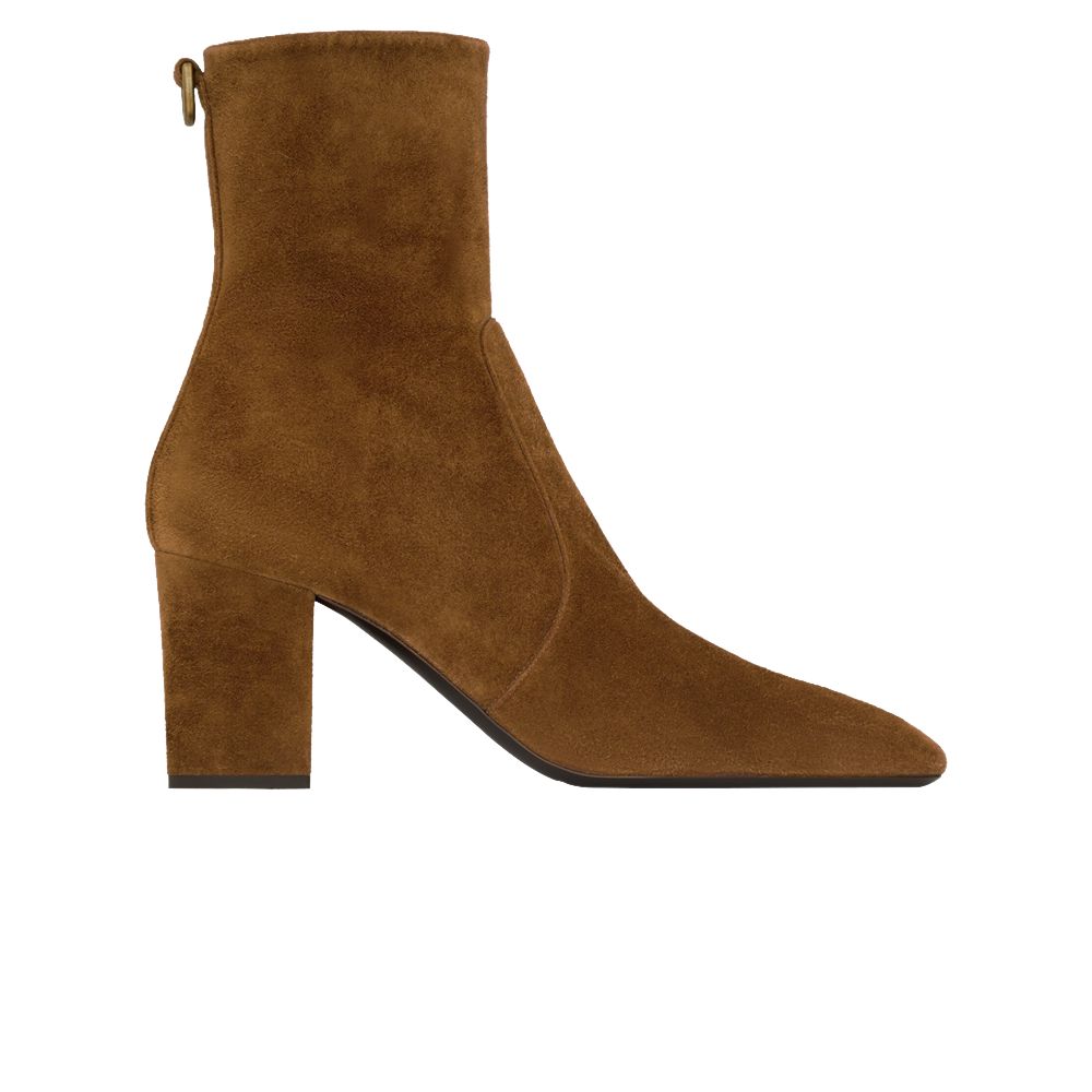 Pre-owned Saint Laurent Wmns Betty Booties 'land' | Brown | Women's Size 36