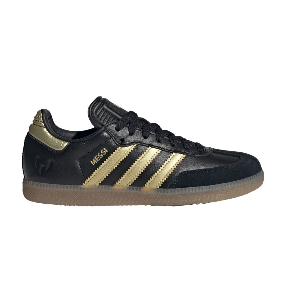 adidas Lionel Messi x Samba K 'Triunfo Dorado' | Black | Kid's Size 5 - JR6349